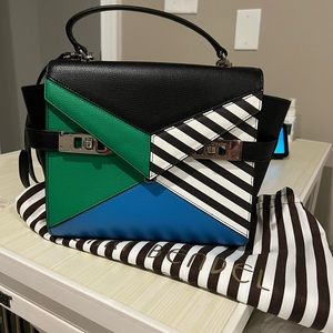 Henri Bendel Uptown Color Blocked bag